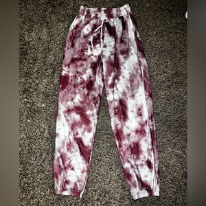 Tie dye joggers
